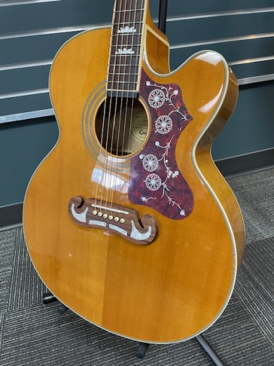 Store Special Product - Epiphone J200CE Studio Vintage Natural